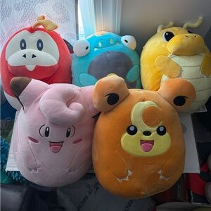 Pokemon X Squishmallow 10inch Plushes  1 Per BNWT